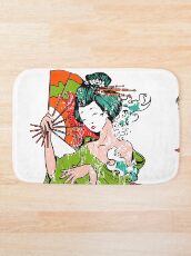Alfombra de baño Mujer bastante japonesa