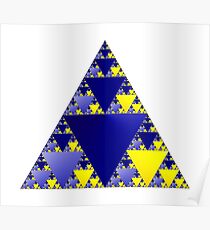 Sierpinski Triangle 001 Poster