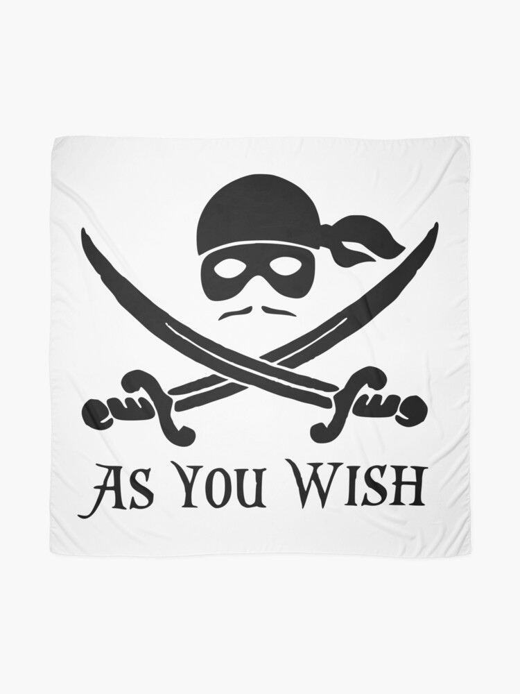 Alternate view of As You Wish... Princess Bride Dread Pirate Roberts Scarf