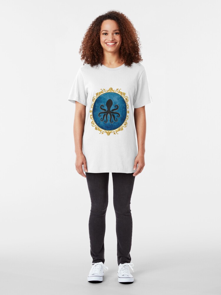 Alternate view of Lovecraft House Slim Fit T-Shirt