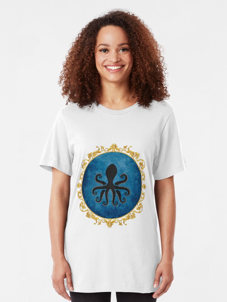Alternate view of Lovecraft House Slim Fit T-Shirt