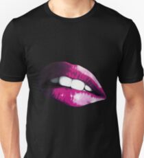 pink lips Unisex T-Shirt