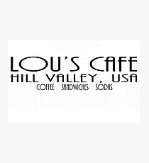 Lou's Cafe Photographic Print