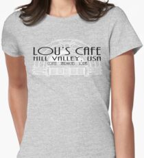 Lou's Cafe Women's Fitted T-Shirt