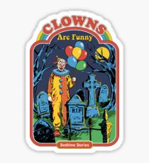 Clowns are Funny Sticker