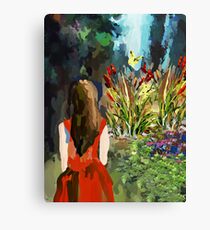 enjoyment of nature Canvas Print