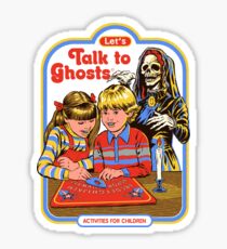 Let's Talk to Ghosts Sticker