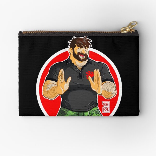 ADAM - BIG BOY (BLACK POLO) Zipper Pouch
