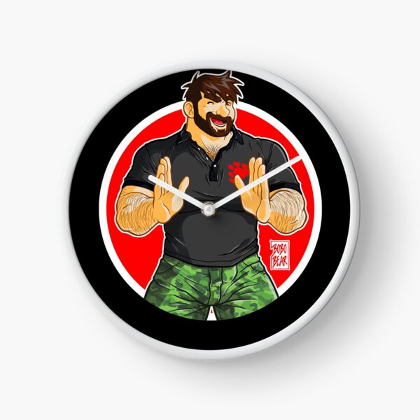 ADAM - BIG BOY (BLACK POLO) Clock