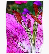 Fractalius Flower Poster
