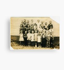 1930's Dublin School, Graves County, Kentucky Canvas Print