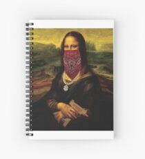 Thug Life Mona Lisa Spiral Notebook