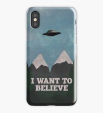 X-Files Twin Peaks mashup v2 iPhone Case/Skin