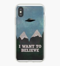 X-Files Twin Peaks mashup v2 iPhone Case
