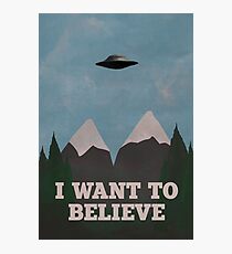 X-Files Twin Peaks mashup v2 Photographic Print
