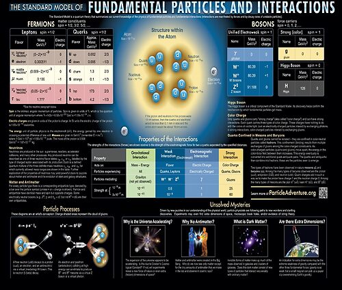 	Educational Poster: The Standard Model of Fundamental Particles and InteractionsShop all products	
