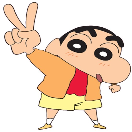 shin chan pencil Poster by heyst Redbubble.