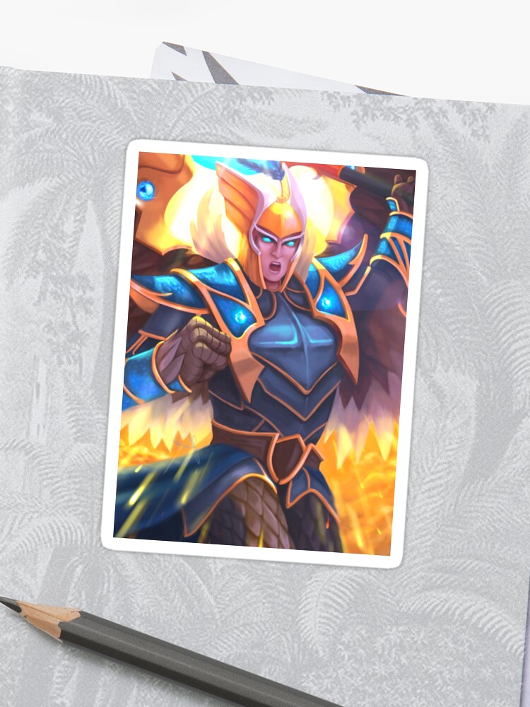 Dota 2 Skywrath Mage Hero Mag Fanart Sticker By Hdpic