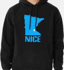 Minnesota nice geek funny nerd Pullover Hoodie