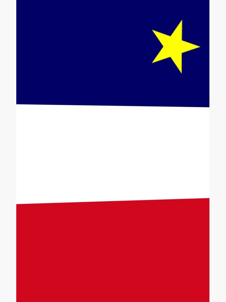 « Drapeau acadien » par NiaiserieAcadie