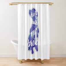 Don't Bully My Breed Shower Curtain
