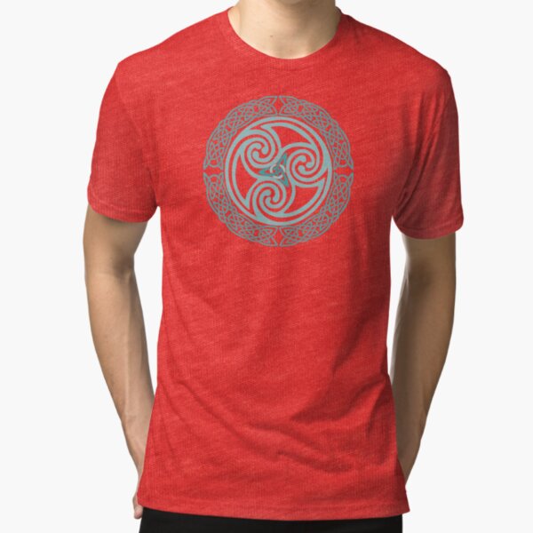 Moondogs in Winter Tri-blend T-Shirt