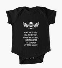 Let None Survive Wargaming Miniature Painter Short Sleeve Baby One-Piece