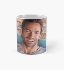 Hugh Jackman Art Mug