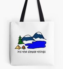 Bolsa de tela Camping - Cosas simples