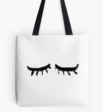Eyes Closed Tote Bag