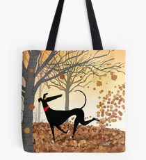 Autumn Hound Tote Bag