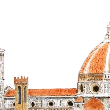 Great Buildings Drawing - Florence Cathedral