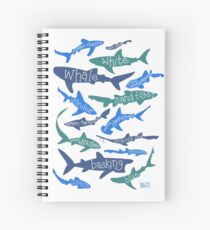Sharks! Spiral Notebook