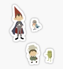 Mini Minimalistic Over the Garden Wall Sticker