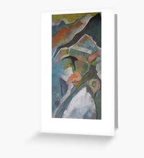 downhill Greeting Card