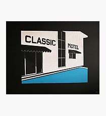 Classic Motel Photographic Print