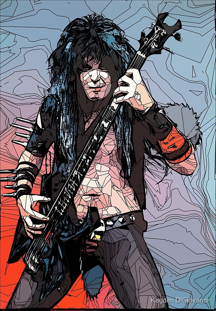 "Blackie Lawless" by Kayden DiGiovanni | Redbubble