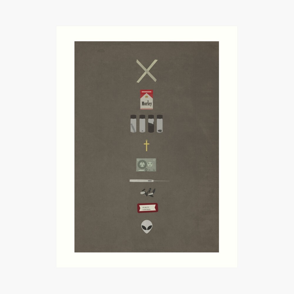 x-files Art Print