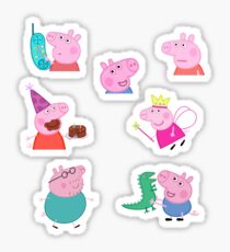Peppa Pig Sticker Sheet Sticker