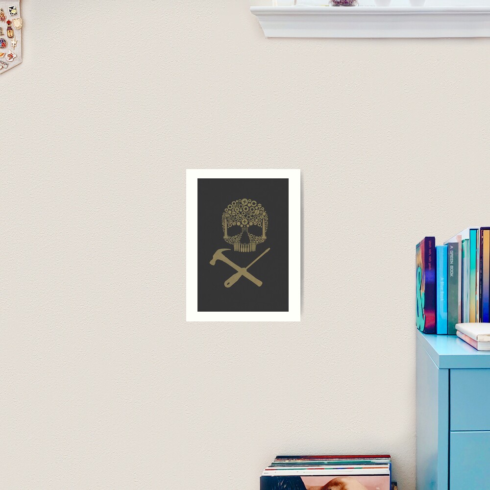 Skull v.2 Art Print