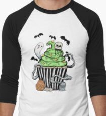 Gothic Cupcake Men's Baseball ¾ T-Shirt