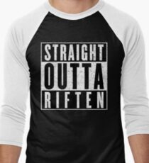 Adventurer with Attitude: Riften Men's Baseball ¾ T-Shirt