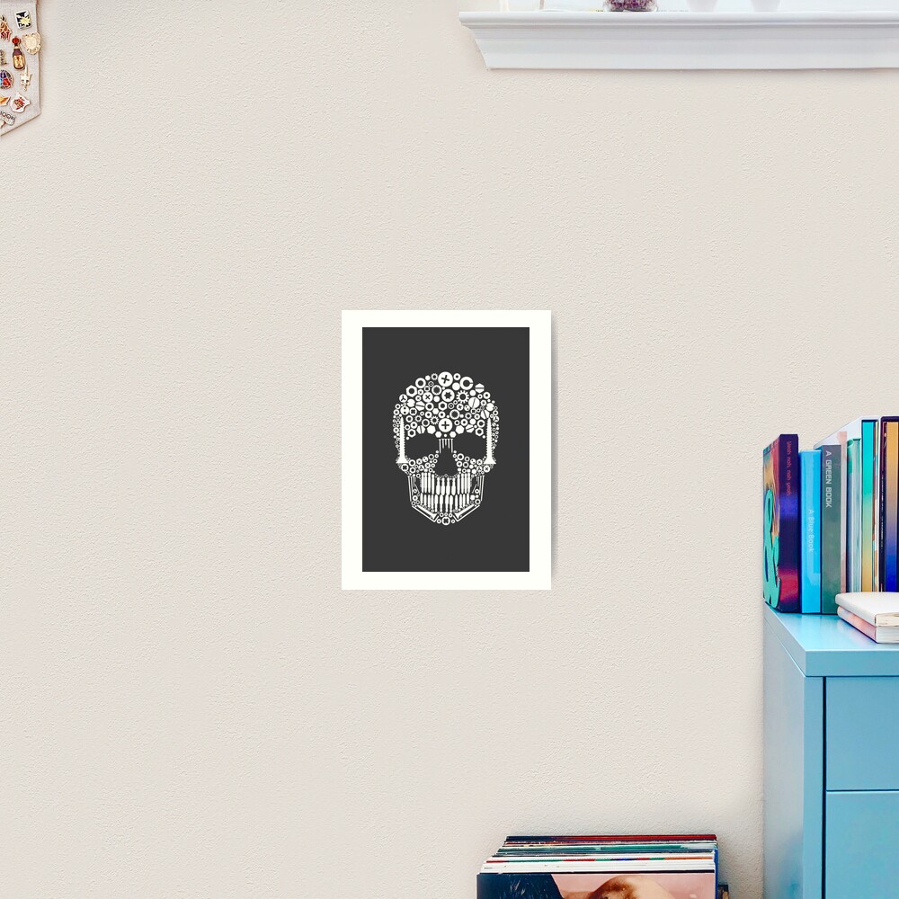 Skull Art Print