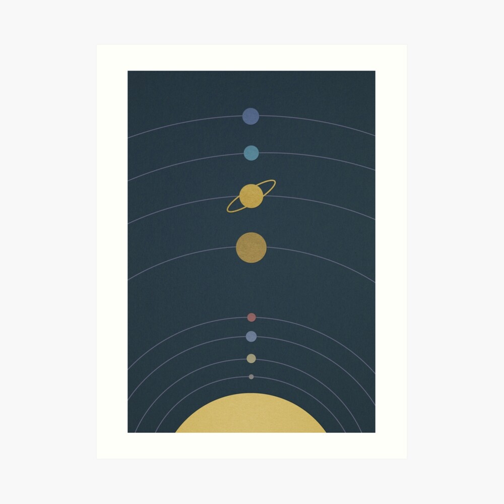Solar System Art Print