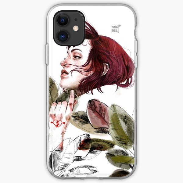 Broken heart iPhone Soft Case