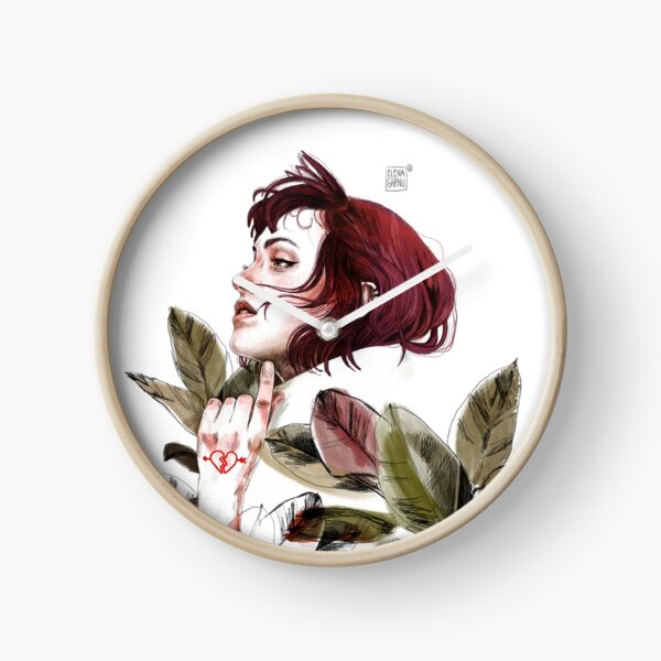 Broken heart Clock