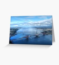 Forth Bridges Greeting Card