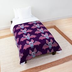 Albino Vampire Bat Comforter