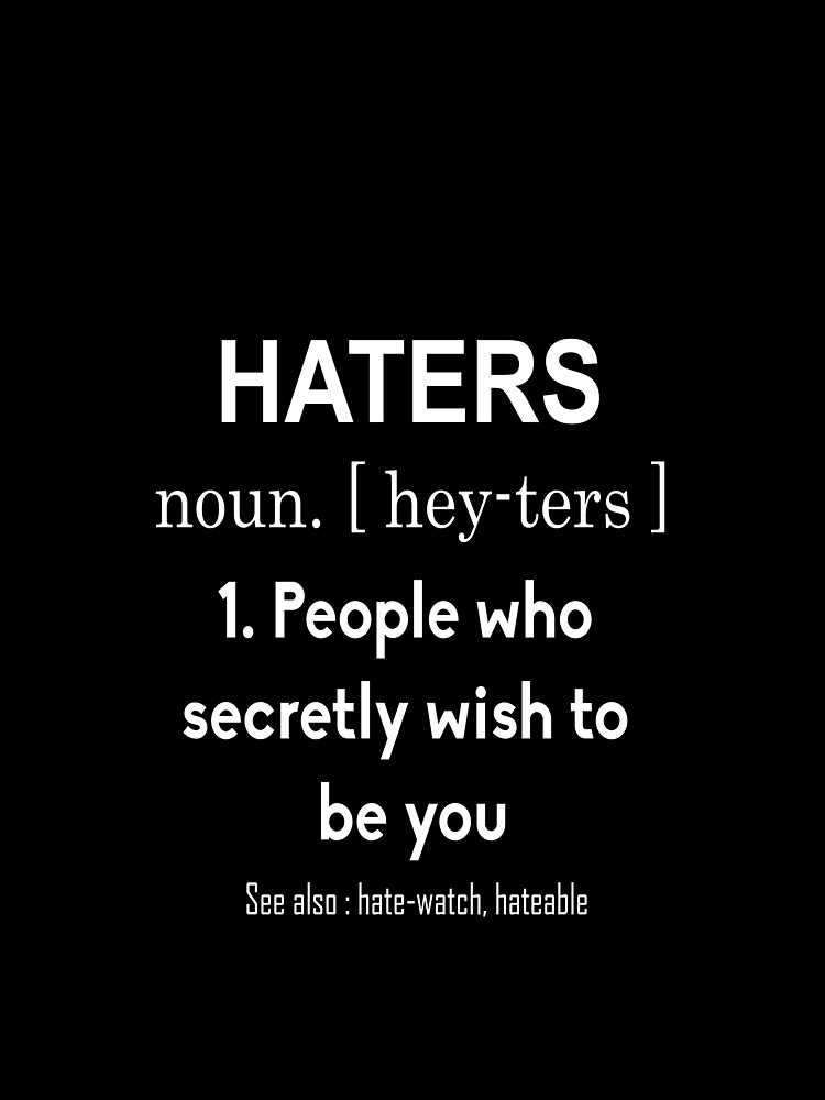 haters-definition-funny-t-shirt-humor-meaning-dictionary-definition