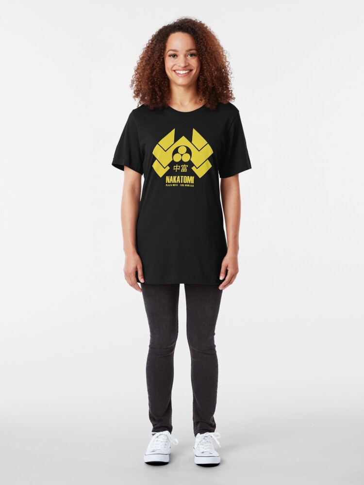 Alternate view of Nakatomi Plaza Slim Fit T-Shirt
